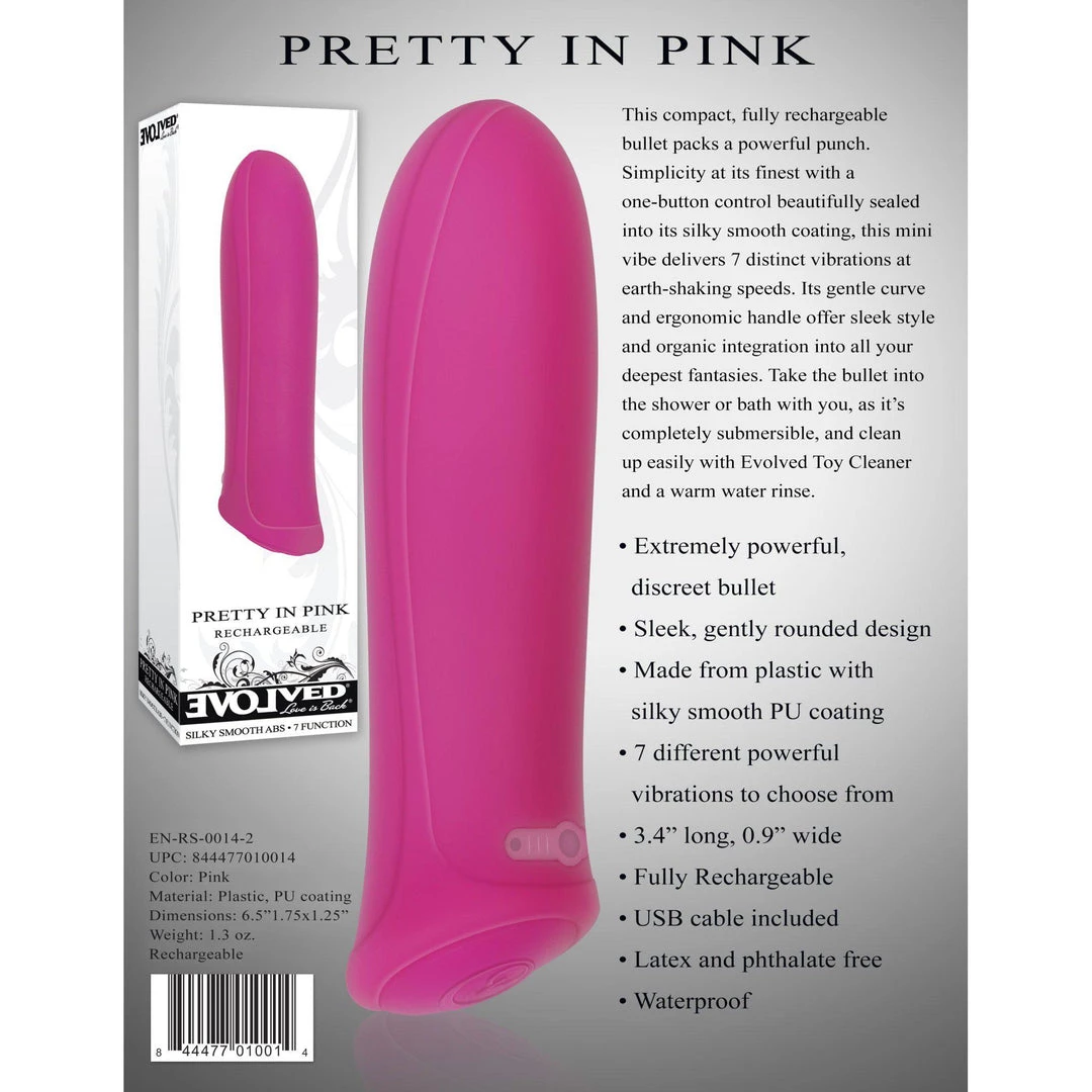 Evolved Novelties INC Evolved Powerful Bullet Vibrator Bullet & Egg Vibrators 10 Evolved Novelties INC Evolved Powerful Bullet Vibrator Bullet & Egg Vibrators