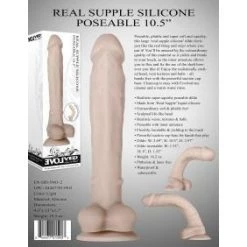 Evolved Novelties INC Evolved Real Supple Silicone 10.5 Inch Dildo Dildos