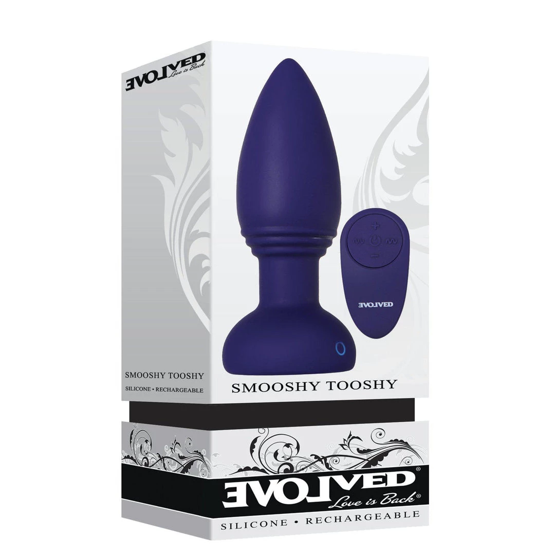 Evolved Novelties INC Evolved Smooshy Tooshy Rechargeable Plug Anal Sex Toys 6 Evolved Novelties INC Evolved Smooshy Tooshy Rechargeable Plug Anal Sex Toys