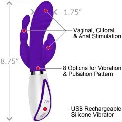 Evolved Novelties INC Evolved Triple Rabbit Vibrator