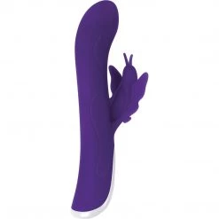 Evolved Novelties INC Evolved Twirly Butterfly Rechargeable Silicone Vibrator