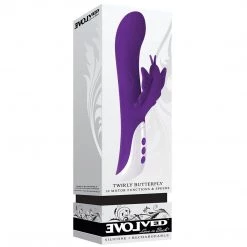Evolved Novelties INC Evolved Twirly Butterfly Rechargeable Silicone Vibrator