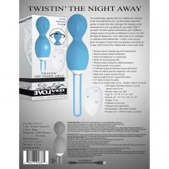 Evolved Novelties INC Evolved Twistin' The Night Away Remote Egg Vibe Bullet & Egg Vibrators