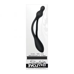 Evolved Novelties INC Clitoral Stimulators Evolved You Me Us Bendable Vibe 16 Evolved Novelties INC Clitoral Stimulators Evolved You Me Us Bendable Vibe