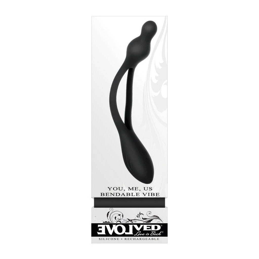 Evolved Novelties INC Clitoral Stimulators Evolved You Me Us Bendable Vibe 9 Evolved Novelties INC Clitoral Stimulators Evolved You Me Us Bendable Vibe