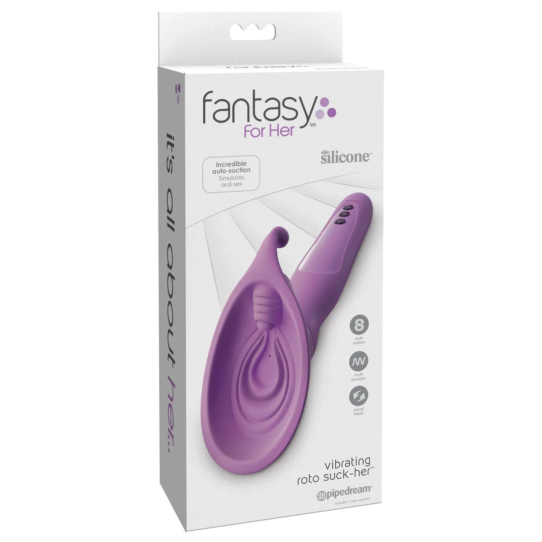 Pipedream Products Fantasy For Her Vibrating Roto Suck-Her Clitoral Stimulators 8 Pipedream Products Fantasy For Her Vibrating Roto Suck-Her Clitoral Stimulators