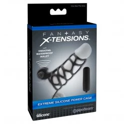 Pipedream Products Fantasy X-Tensions Extreme Silicone Power Cage Wellness