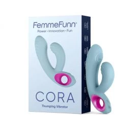 Vvole LLC FemmeFunn Cora Thumping Rabbit Vibrator Rabbit Vibrators
