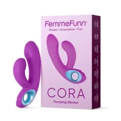 Vvole LLC FemmeFunn Cora Thumping Rabbit Vibrator Rabbit Vibrators