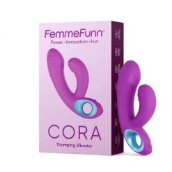 Vvole LLC FemmeFunn Cora Thumping Rabbit Vibrator Rabbit Vibrators