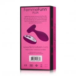 Vvole LLC Anal Sex Toys FemmeFunn Plua Vibrating Butt Plug With Remote Control