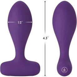 Vvole LLC Anal Sex Toys FemmeFunn Plua Vibrating Butt Plug With Remote Control