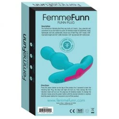 Vvole LLC Anal Sex Toys FemmeFunn Vibrating Funn Plug