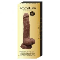 Vvole LLC FemmeFunn Wireless Turbo Baller Realistic Vibrator