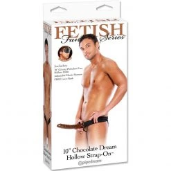 Pipedream Products Fetish Fantasy 10 Inch Hollow Strap On Dildos