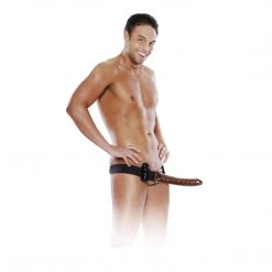 Pipedream Products Fetish Fantasy 10 Inch Vibrating Hollow Strap On Dildos