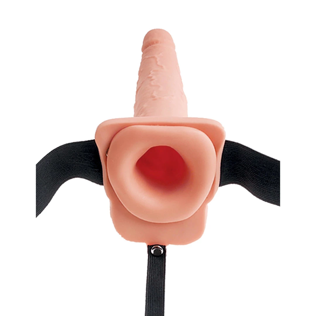 Pipedream Products Dildos Fetish Fantasy 7.5 Inch Hollow Squirting Strap On With Balls 4 Pipedream Products Dildos Fetish Fantasy 7.5 Inch Hollow Squirting Strap On With Balls