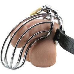Pipedream Products Fetish Fantasy Extreme The Prisoner Steel Cock Cage Bondage