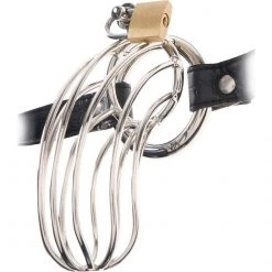 Pipedream Products Fetish Fantasy Extreme The Prisoner Steel Cock Cage Bondage