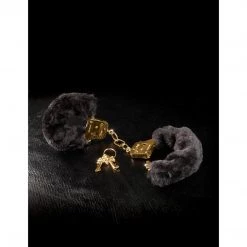 Pipedream Products Fetish Fantasy Gold Deluxe Furry Cuffs
