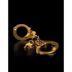 Pipedream Products Fetish Fantasy Gold Metal Cuffs Bondage