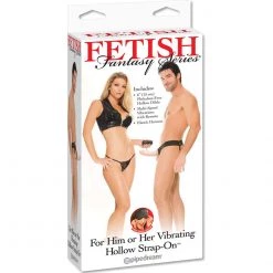 Pipedream Products Fetish Fantasy Hollow Vibrating Strap On