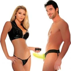 Pipedream Products Fetish Fantasy Hollow Vibrating Strap On