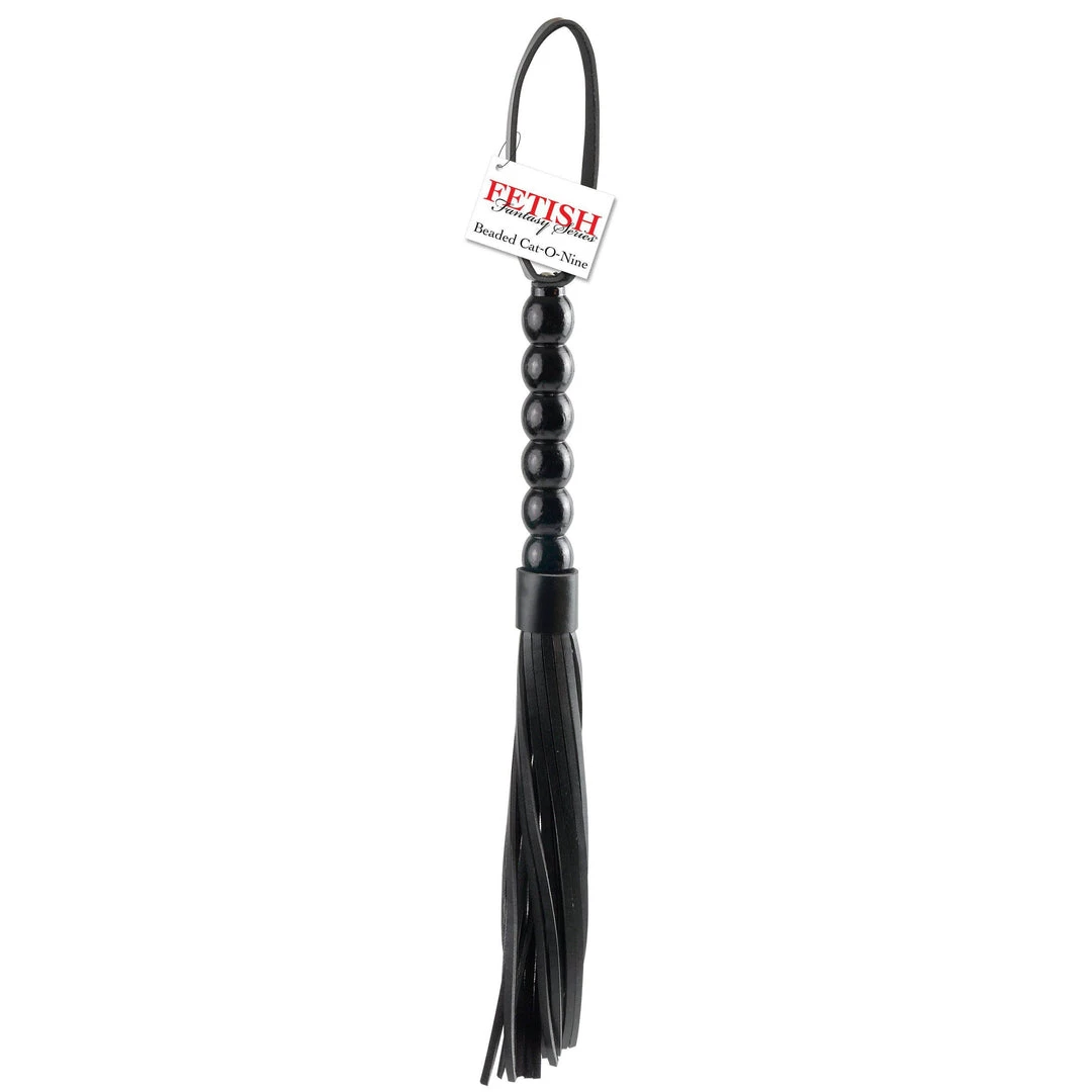 Pipedream Products Fetish Fantasy Series Beaded Cat-O-Nine Tails Flogger Bondage 6 Pipedream Products Fetish Fantasy Series Beaded Cat-O-Nine Tails Flogger Bondage