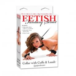 Pipedream Products Fetish Fantasy Series Collar With Cuffs & Leash