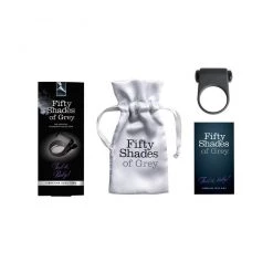 Lovehoney Ltd Fifty Shades Of Grey Silicone Vibrating Cock Ring Cock Rings