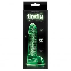 Ns Novelties INC Dildos Firefly Glass Smooth Ballsey 4 Inch Dildo