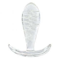 Ns Novelties INC Firefly Glow In The Dark Ace Glass Plug Anal Sex Toys