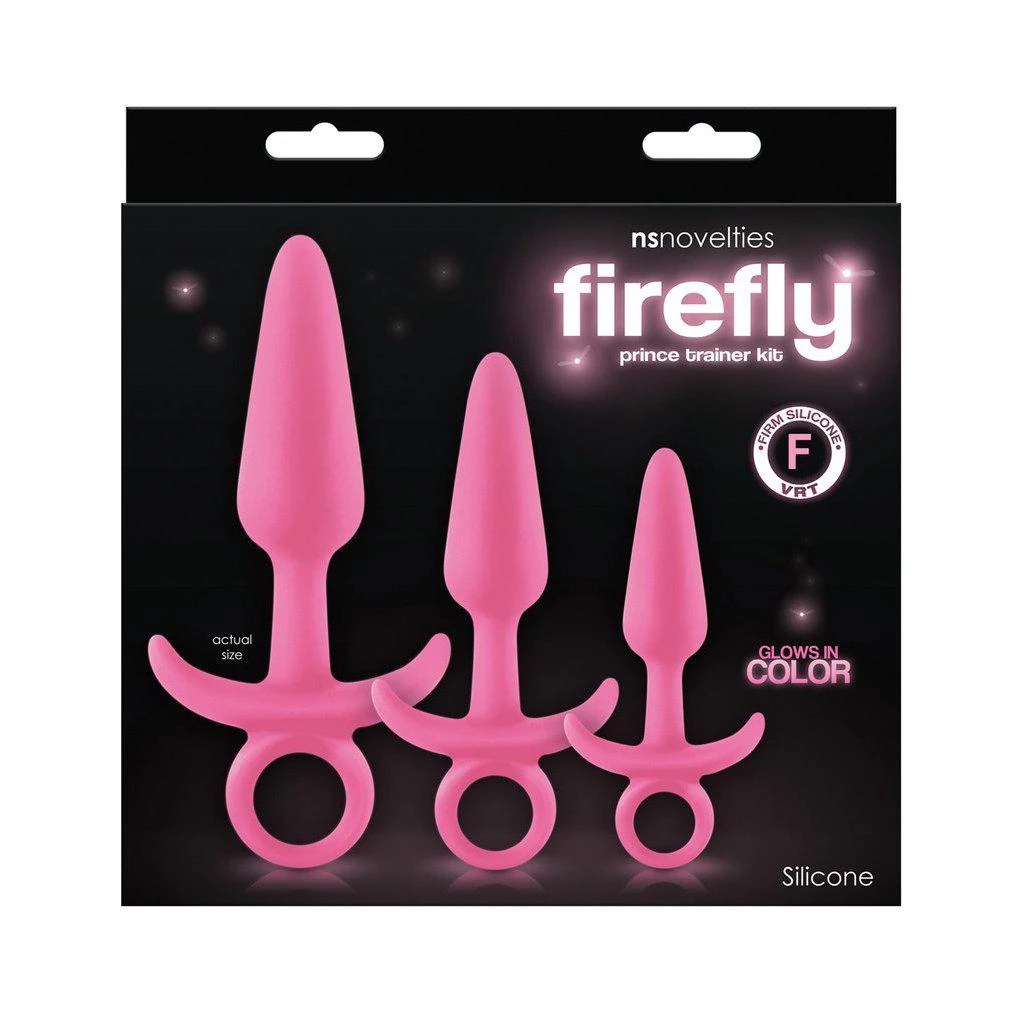 Ns Novelties INC Firefly Prince Glow In The Dark Anal Trainer Kit 4 Ns Novelties INC Firefly Prince Glow In The Dark Anal Trainer Kit