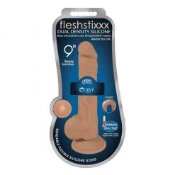 Curve Novelties Fleshstixxx Dual Density Silicone Dildo Dildos