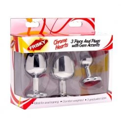 Xr LLC Frisky Chrome Hearts Princess Anal Plug Anal Sex Toys