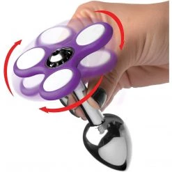 Xr LLC Anal Sex Toys Frisky Fidget Spinner Butt Plug