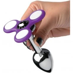 Xr LLC Anal Sex Toys Frisky Fidget Spinner Butt Plug