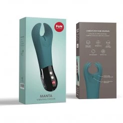 Fun Factory Usa INC Fun Factory Manta Vibrating Stroker Male Masturbators