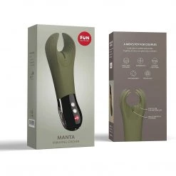 Fun Factory Usa INC Fun Factory Manta Vibrating Stroker Male Masturbators