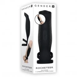 Evolved Novelties INC Gender X Rocketeer Vibrating Shaft Sleeve 16 Evolved Novelties INC Gender X Rocketeer Vibrating Shaft Sleeve