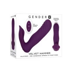 Evolved Novelties INC Dildos Gender X Velvet Hammer Thrusting Strapless Dildo