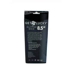 Thank Me Now INC Dildos Get Lucky 8.5 Inch Real Skin Glitter Dildo