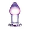 Electric Eel INC Glas Amethyst Rain Glass Anal Butt Plug Anal Sex Toys
