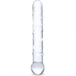 Electric Eel INC Glas Callisto Clear 7 Inch Glass Dildo