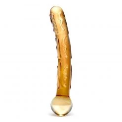 Electric Eel INC Glas Orange Tickler Glass Dildo