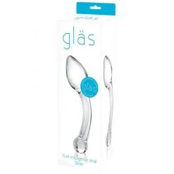 Electric Eel INC Glas Pure Indulgence Glass Prostate Massager Anal Sex Toys