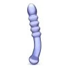 Electric Eel INC Dildos Glas Purple Rain Ribbed Glass Dildo