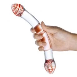 Electric Eel INC Dildos Glas Red Head Double Dildo