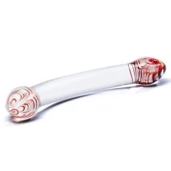 Electric Eel INC Dildos Glas Red Head Double Dildo