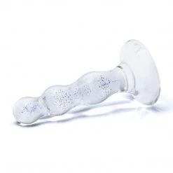Electric Eel INC Glas Triple Play Beaded Butt Plug Anal Sex Toys